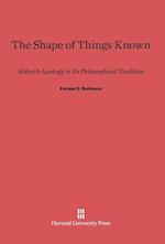 The Shape of Things Known