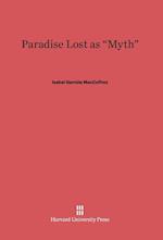 Paradise Lost as "Myth"