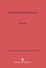 Contexts of Criticism