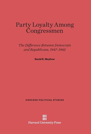 Party Loyalty Among Congressmen