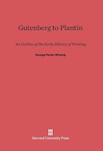 Gutenberg to Plantin