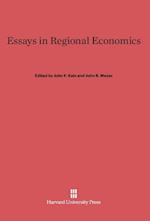 Essays in Regional Economics