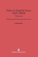 B. Sprague Allen: Tides in English Taste (1619-1800). Volume 2