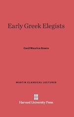 Early Greek Elegists