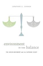 Environment in the Balance