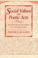 Social Values and Poetic Acts