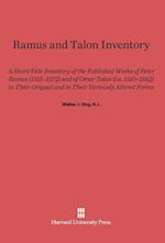 Ramus and Talon Inventory