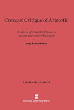 Crescas' Critique of Aristotle