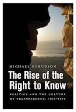 Rise of the Right to Know