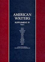 American Writers Supplement 4, Part 2
