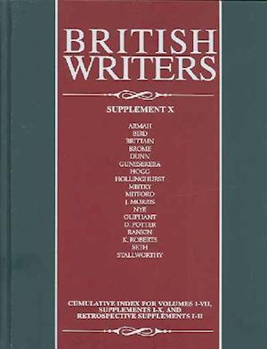 British Writers, Supplement X