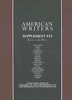 American Writers, Supplement XVI