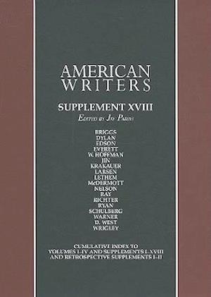 American Writers, Supplement XVIII