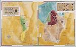 Abingdon Bible Land Map--Jerusalem, Old Testament/New Testament Comparison
