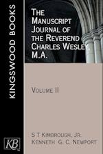 The Manuscript Journal of the Reverend Charles Wesley MA