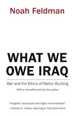 What We Owe Iraq