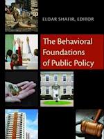 The Behavioral Foundations of Public Policy