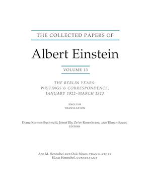 The Collected Papers of Albert Einstein, Volume 13