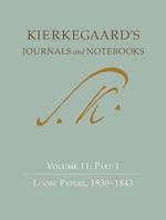 Kierkegaard's Journals and Notebooks, Volume 11, Part 2