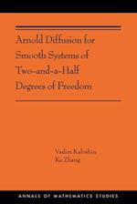 Arnold Diffusion for Smooth Systems of Two and a Half Degrees of Freedom