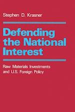 Defending the National Interest