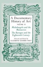 Documentary History of Art, Volume 2
