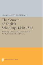 The Growth of English Schooling, 1340-1548