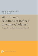 Wen Xuan or Selections of Refined Literature, Volume I