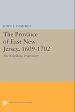 Province of East New Jersey, 1609-1702