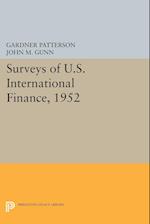 Surveys of U.S. International Finance, 1952