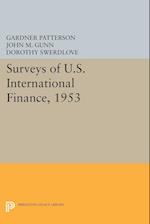 Surveys of U.S. International Finance, 1953