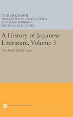 A History of Japanese Literature, Volume 3