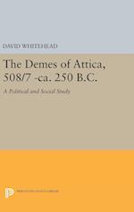 The Demes of Attica, 508/7 -ca. 250 B.C.