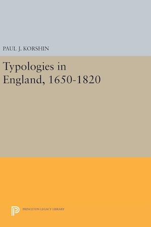 Typologies in England, 1650-1820