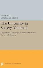 The University in Society, Volume I
