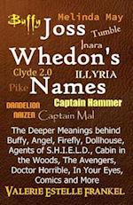 Joss Whedon's Names