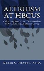 Altruism at Hbcus