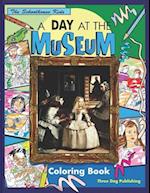 A Day at the Museum Coloring Book
