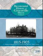 Bicentennial History of Greenville, Illinois Volume 1
