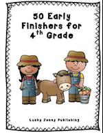 50 Early Finishers for 4th Grade