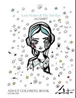 Adult Coloring Book by Ali Sabet, Love Vortex & the 3rd Eye