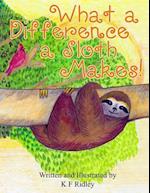 What a Difference a Sloth Makes!