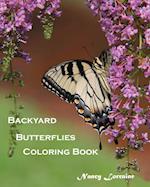 Backyard Butterflies Coloring Book