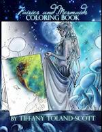 Fairies and Mermaids Coloring Book