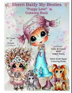 Sherri Baldy My Besties TM Puppy Love Coloring Book