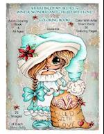Sherri Baldy My-Besties TM Winter Wonderland Filled with Love Coloring Book