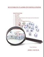 Success in Claims Investigations