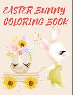 Easter Bunny Coloring Book 