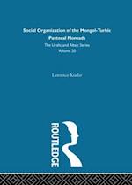 Social Organization of the Mongol-Turkic Pastoral Nomads