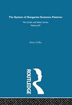 The System of Hungarian Sentence Patterns